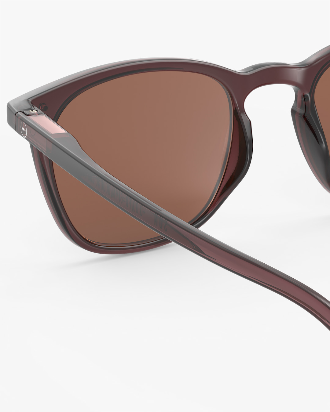 Gafas #E Old Leather Trapezoidale Castaño - Izipizi