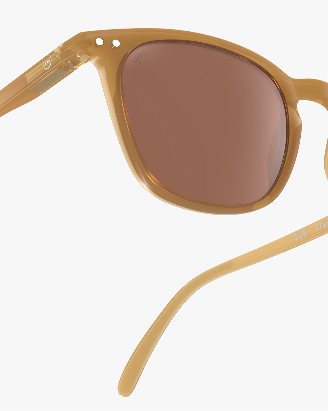 Lunette Mini Me #E Sweet Honey Rectangulaire Jaune à la mode - Izipizi