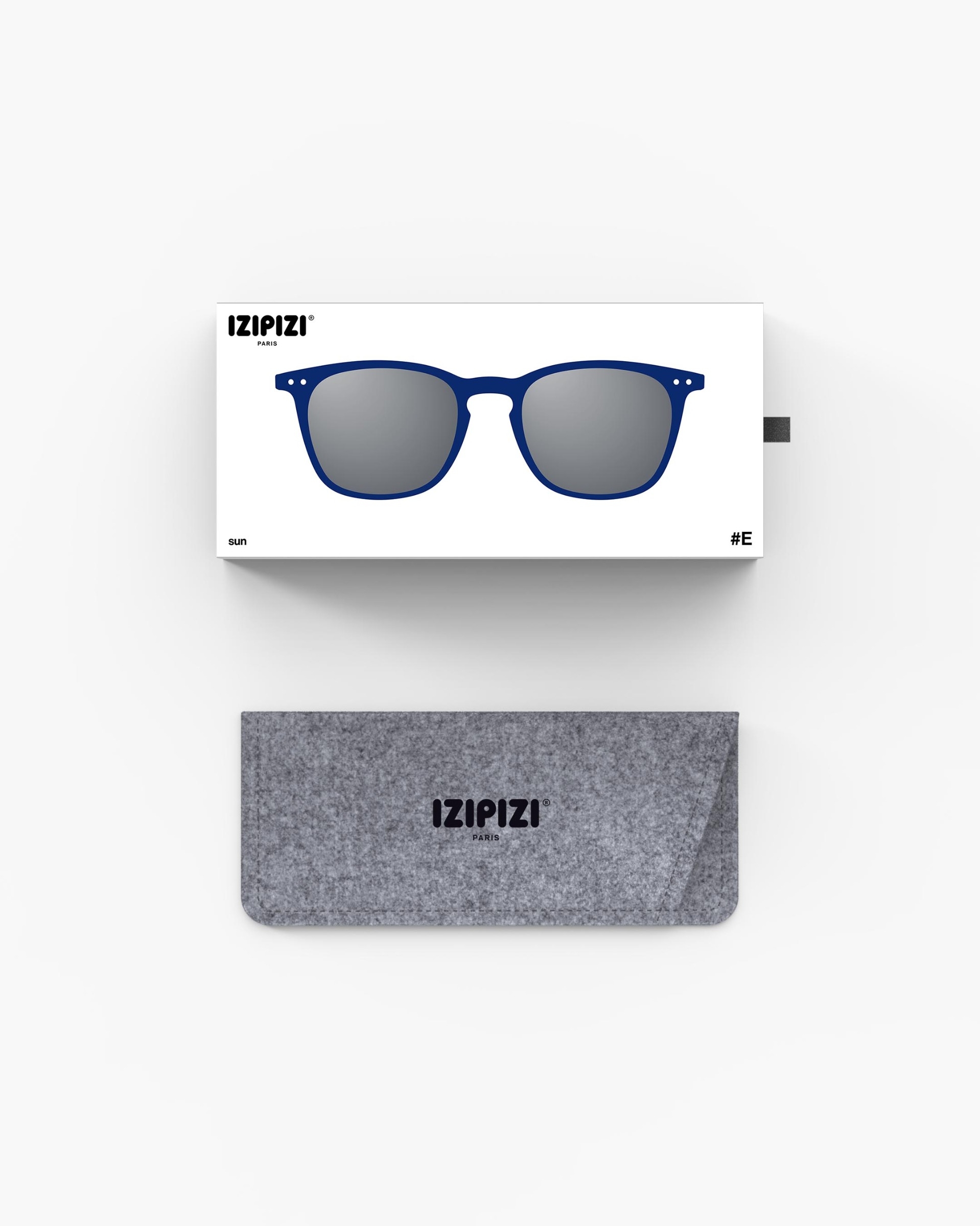 Trendy SUN glasses #E Midnight blue Rectangular - Izipizi