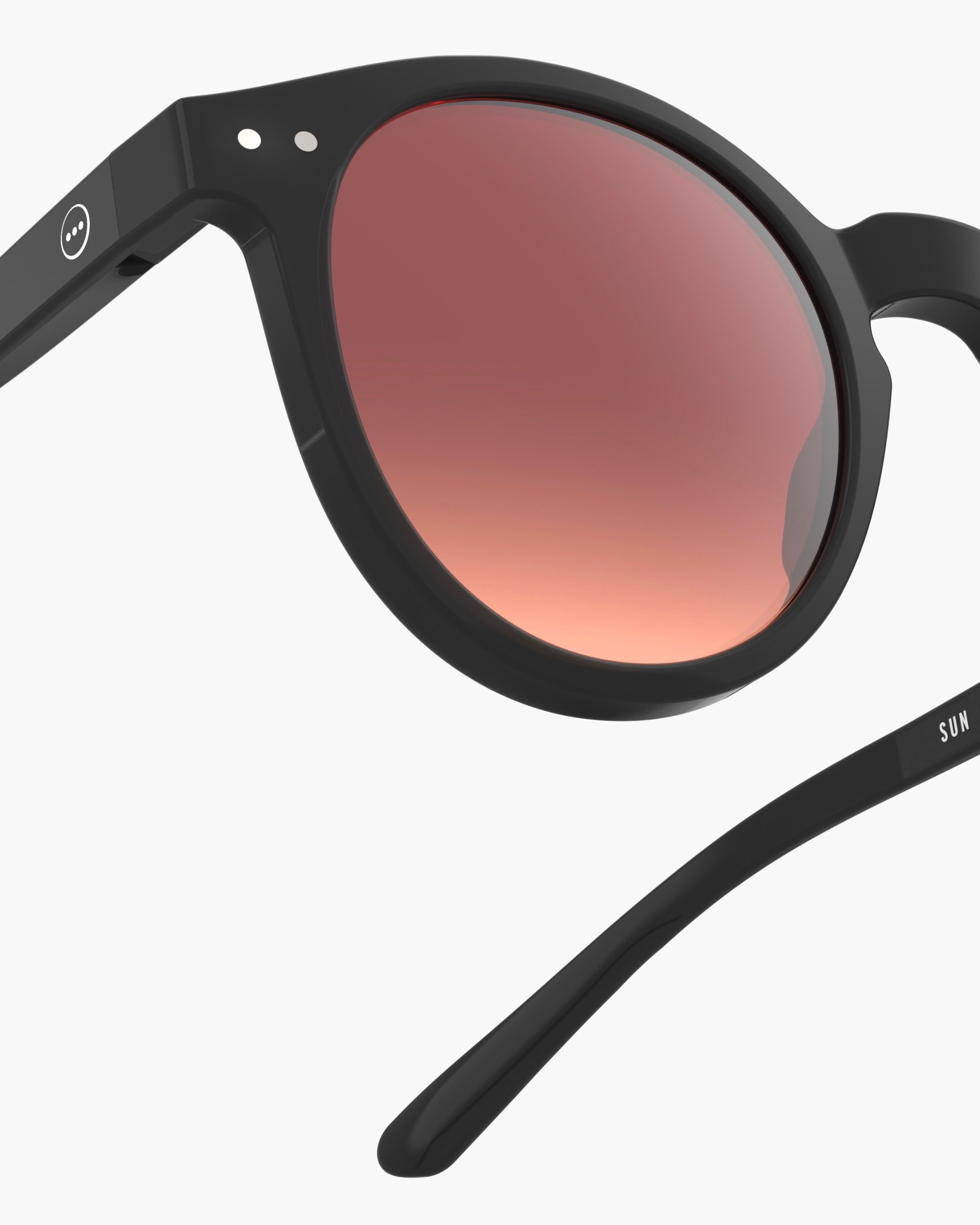 Lunette #M Black Road Pantos Noir à la mode - Izipizi