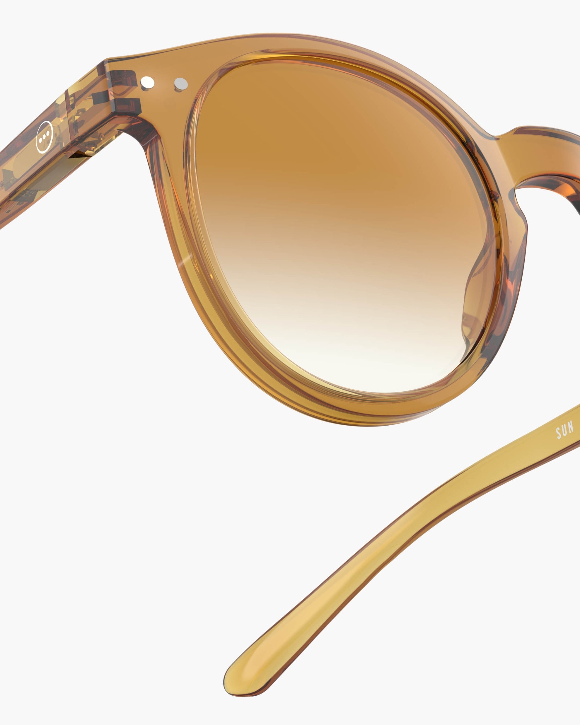 Lunette #M Golden Canyon Pantos Marron à la mode - Izipizi