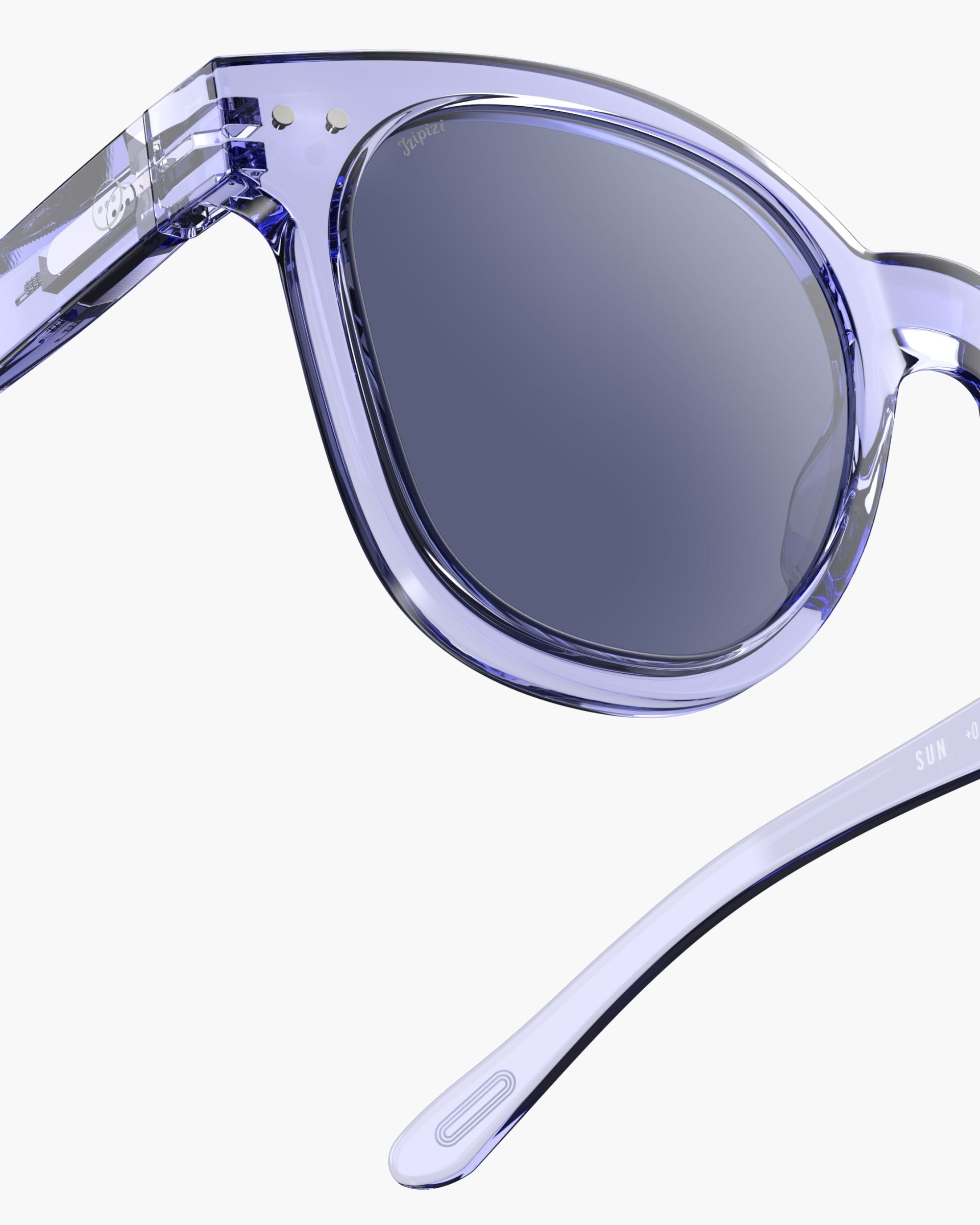 Lunette #N Athletic Purple Trapèze Violet à la mode - Izipizi