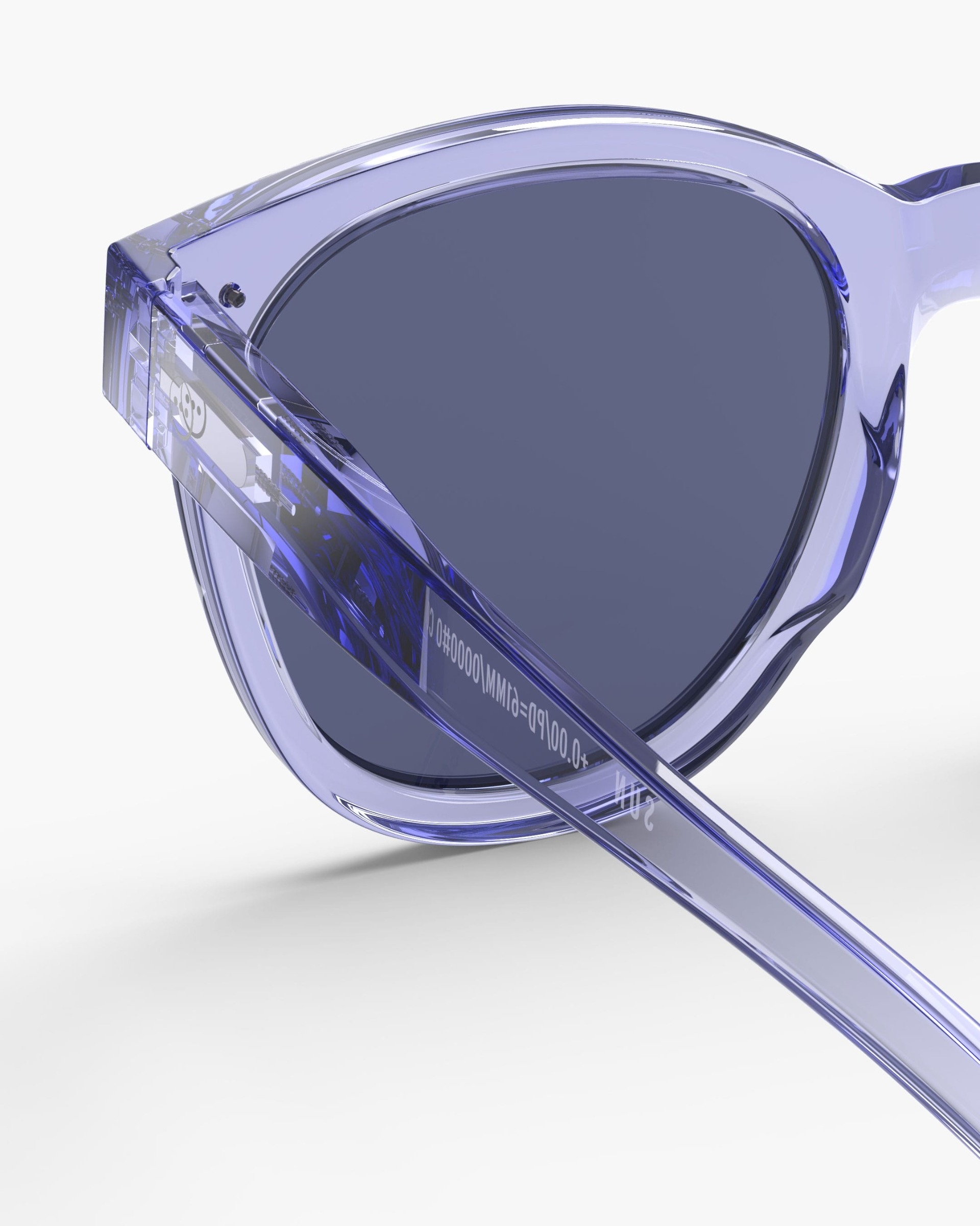 Lunette #N Athletic Purple Trapèze Violet à la mode - Izipizi
