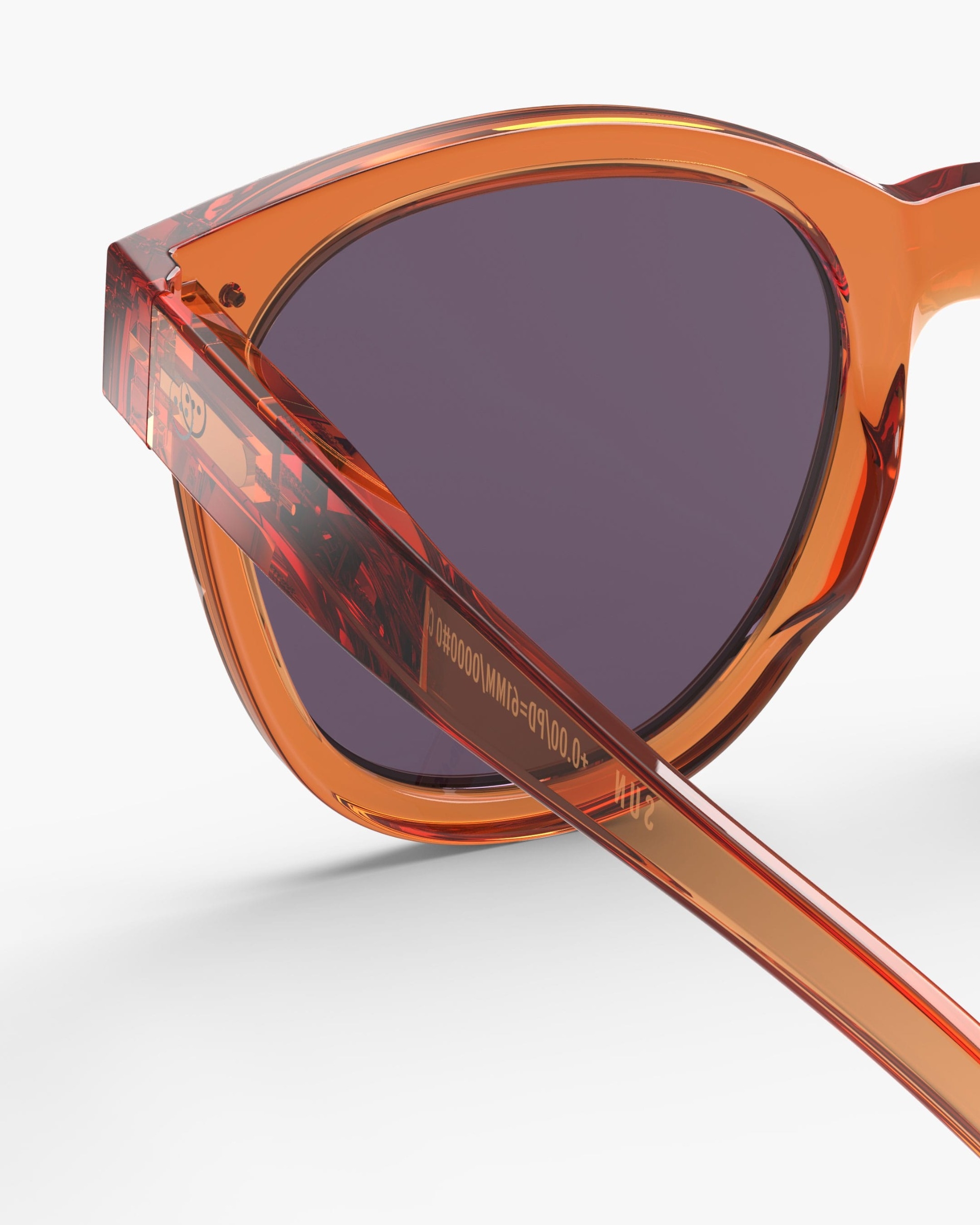 Trendy SUN glasses #N Orange Smash Trapeze - Izipizi