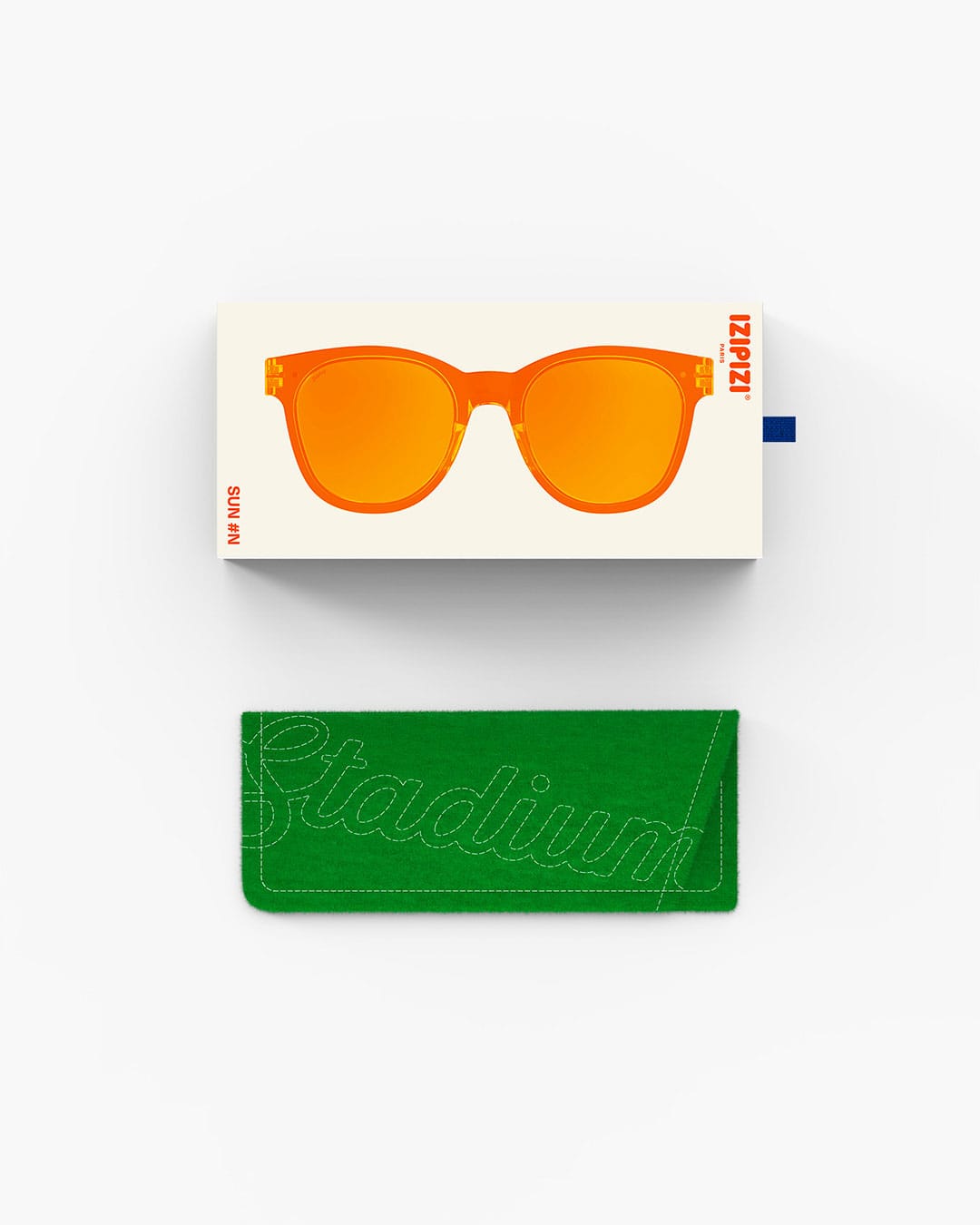 Gafas #N Dynamic Green Trapezoidale Verde - Izipizi