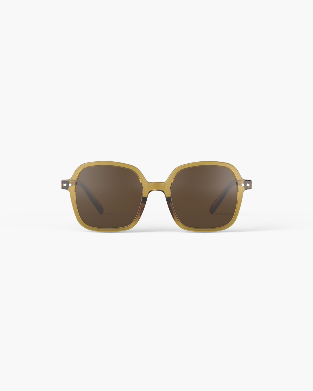 Lunette #OFFICE Golden Green Carré Vert à la mode - Izipizi