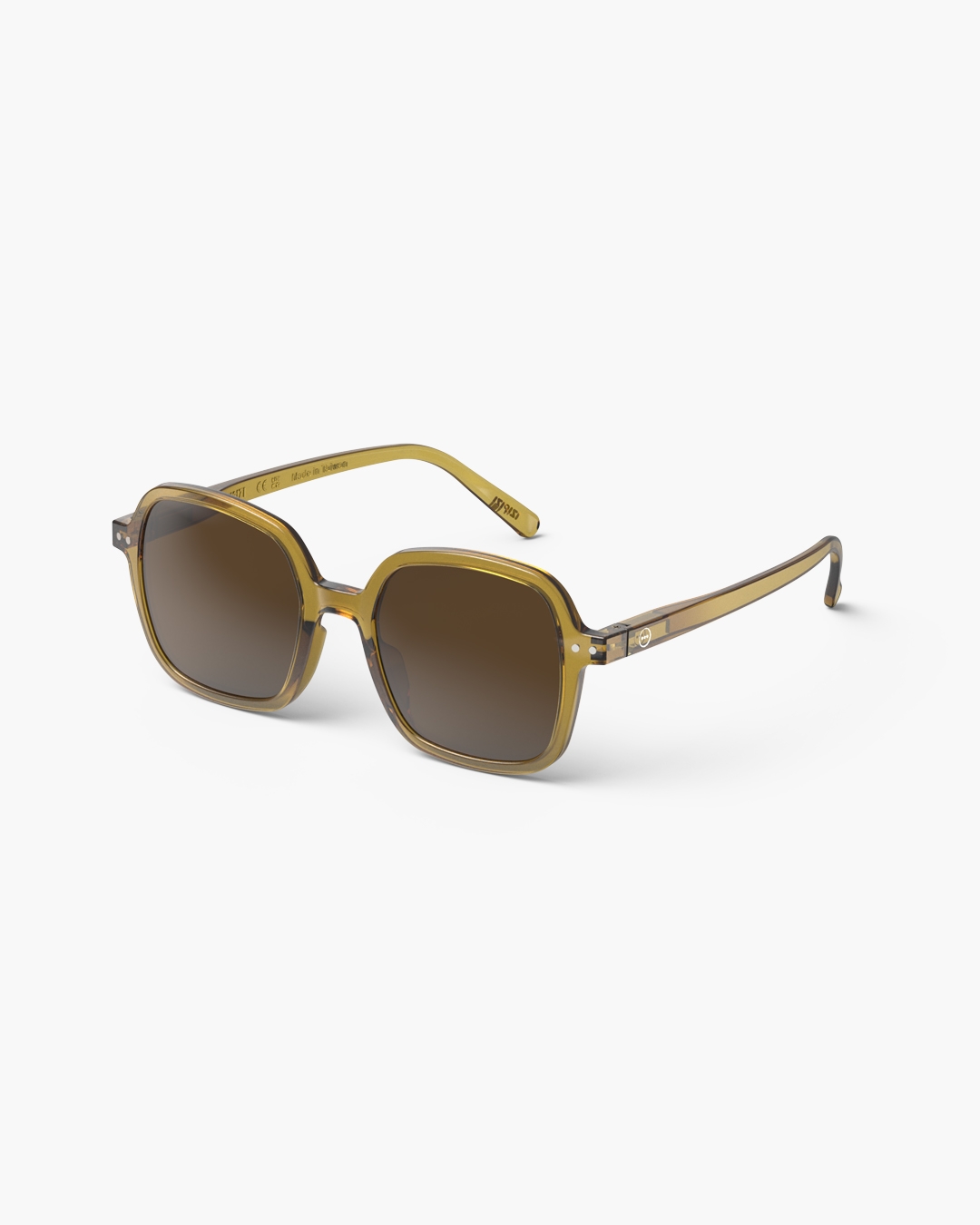 Lunette #OFFICE Golden Green Carré Vert à la mode - Izipizi
