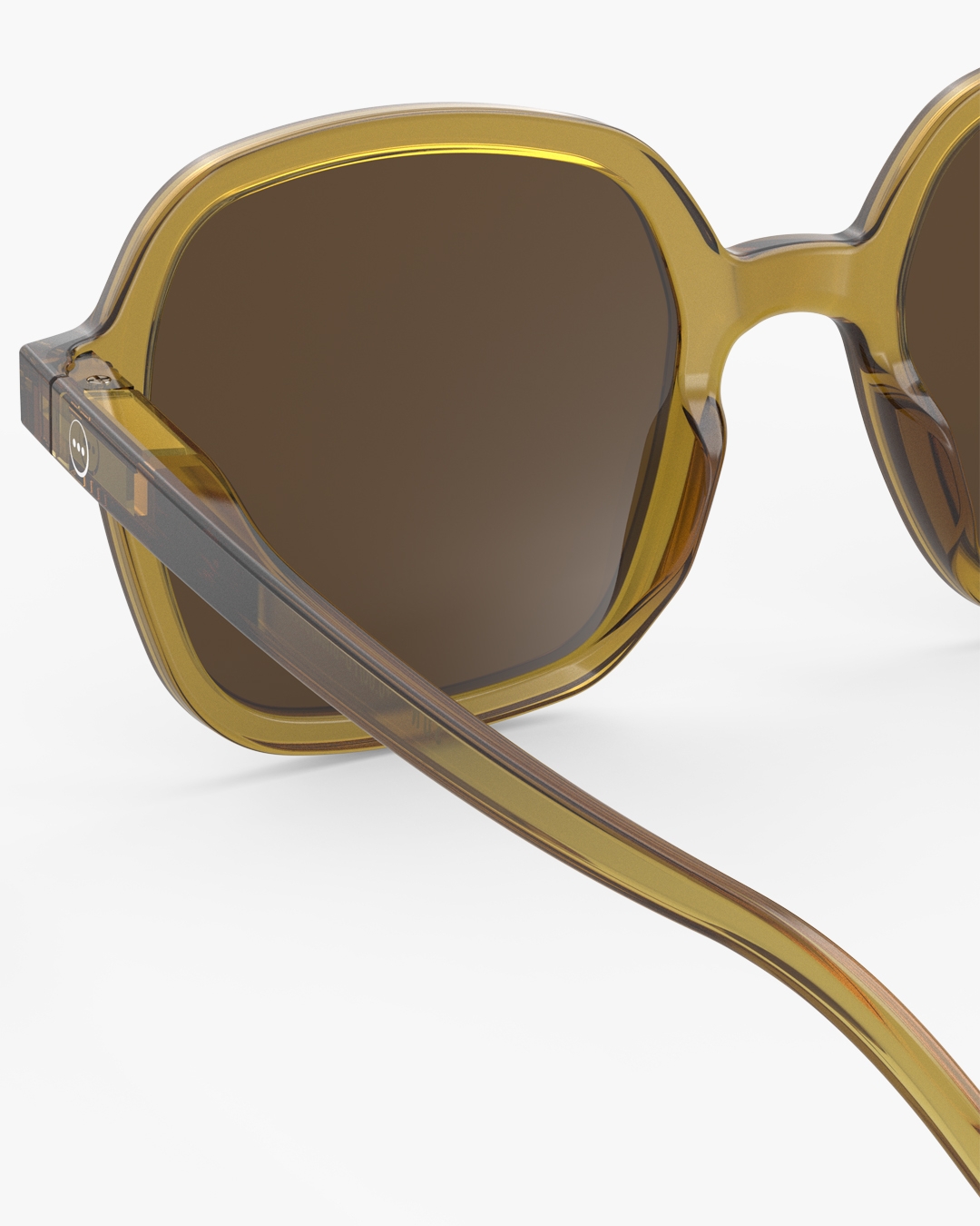 Lunette #OFFICE Golden Green Carré Vert à la mode - Izipizi