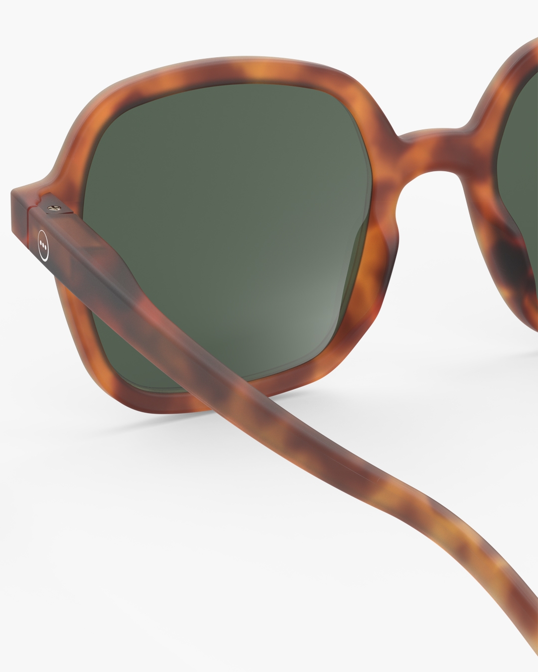 Lunette #OFFICE Havane Carré Marron à la mode - Izipizi