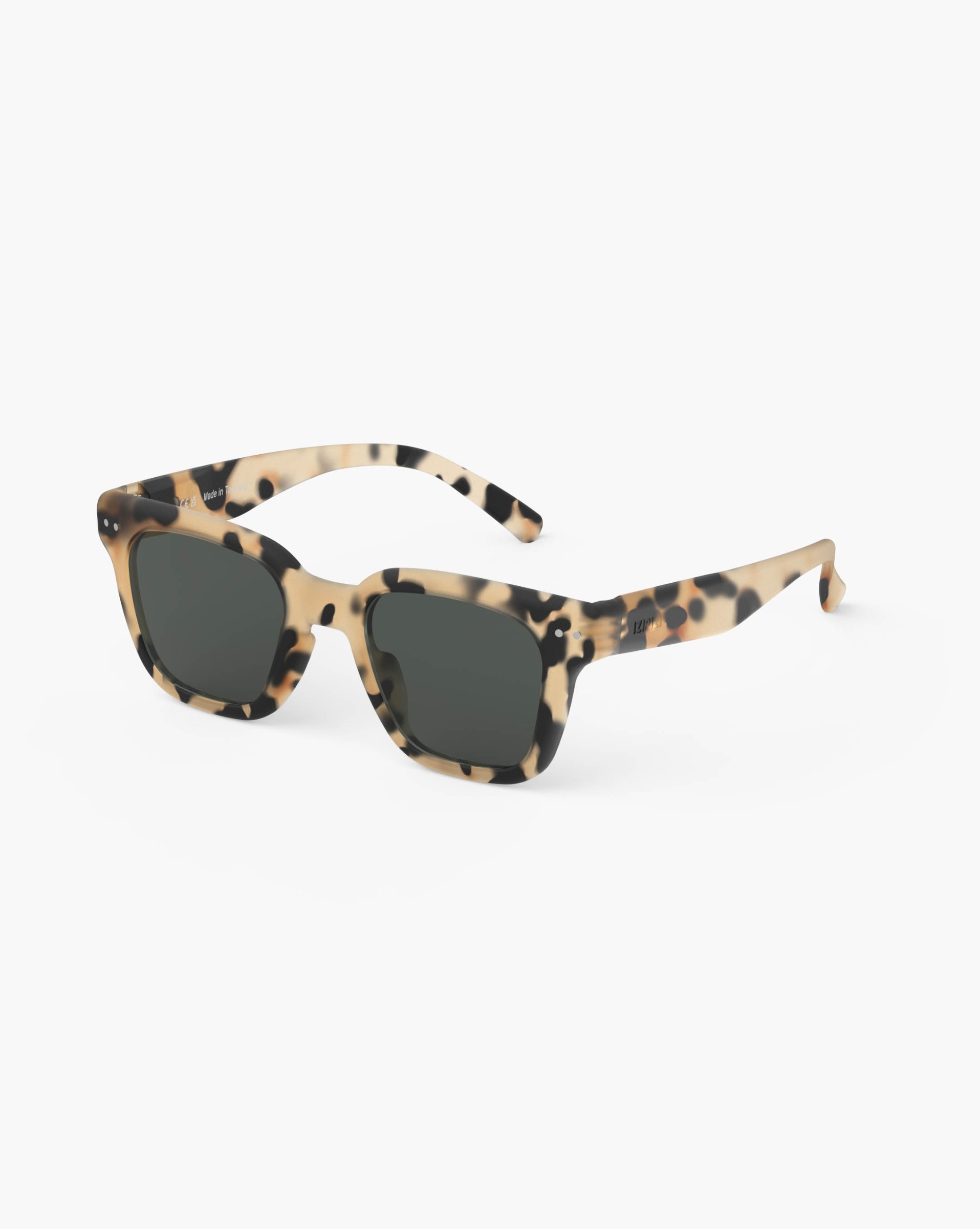 Brille #ROAD Light Tortoise Trapezförmige Beige - Izipizi