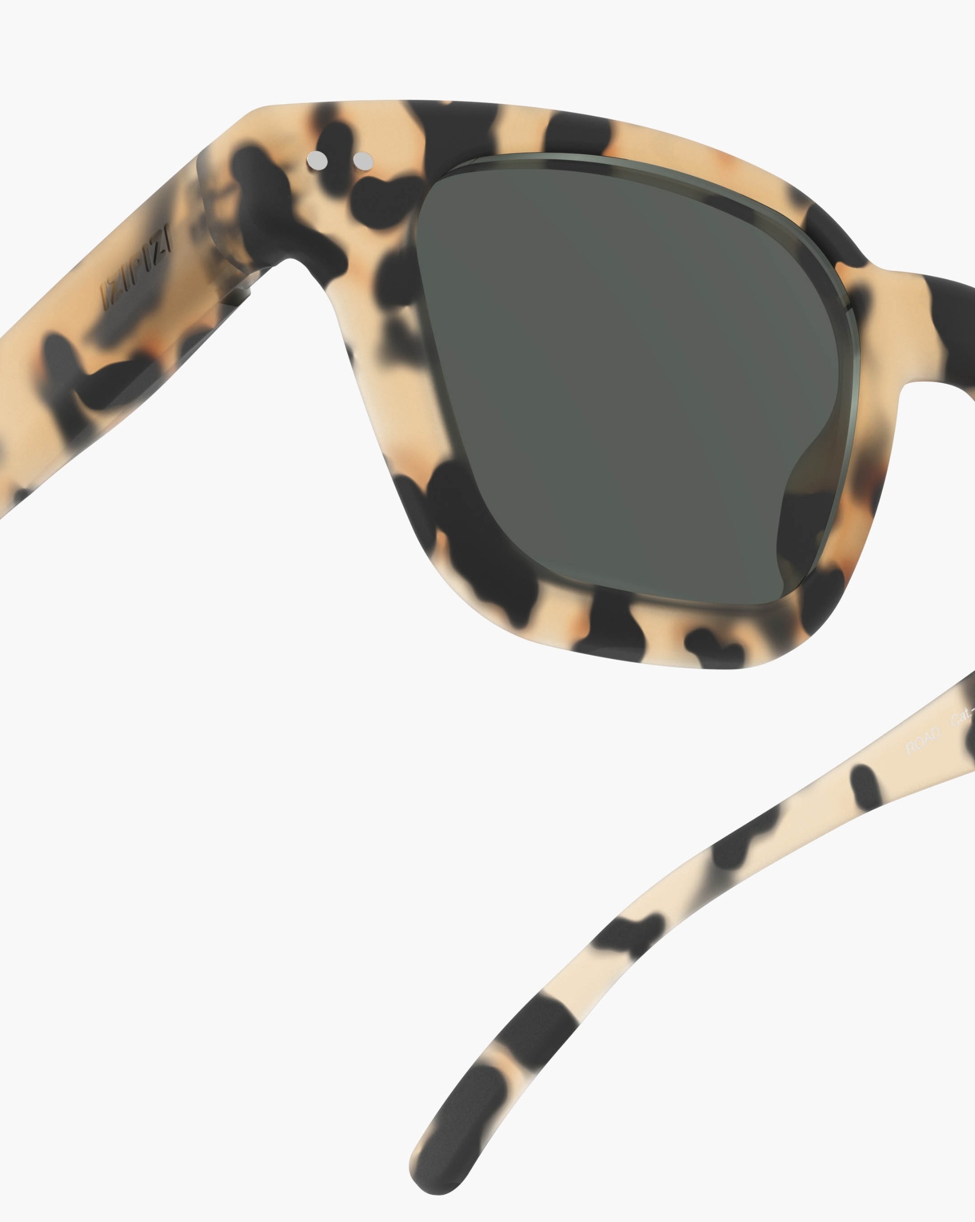 Brille #ROAD Light Tortoise Trapezförmige Beige - Izipizi