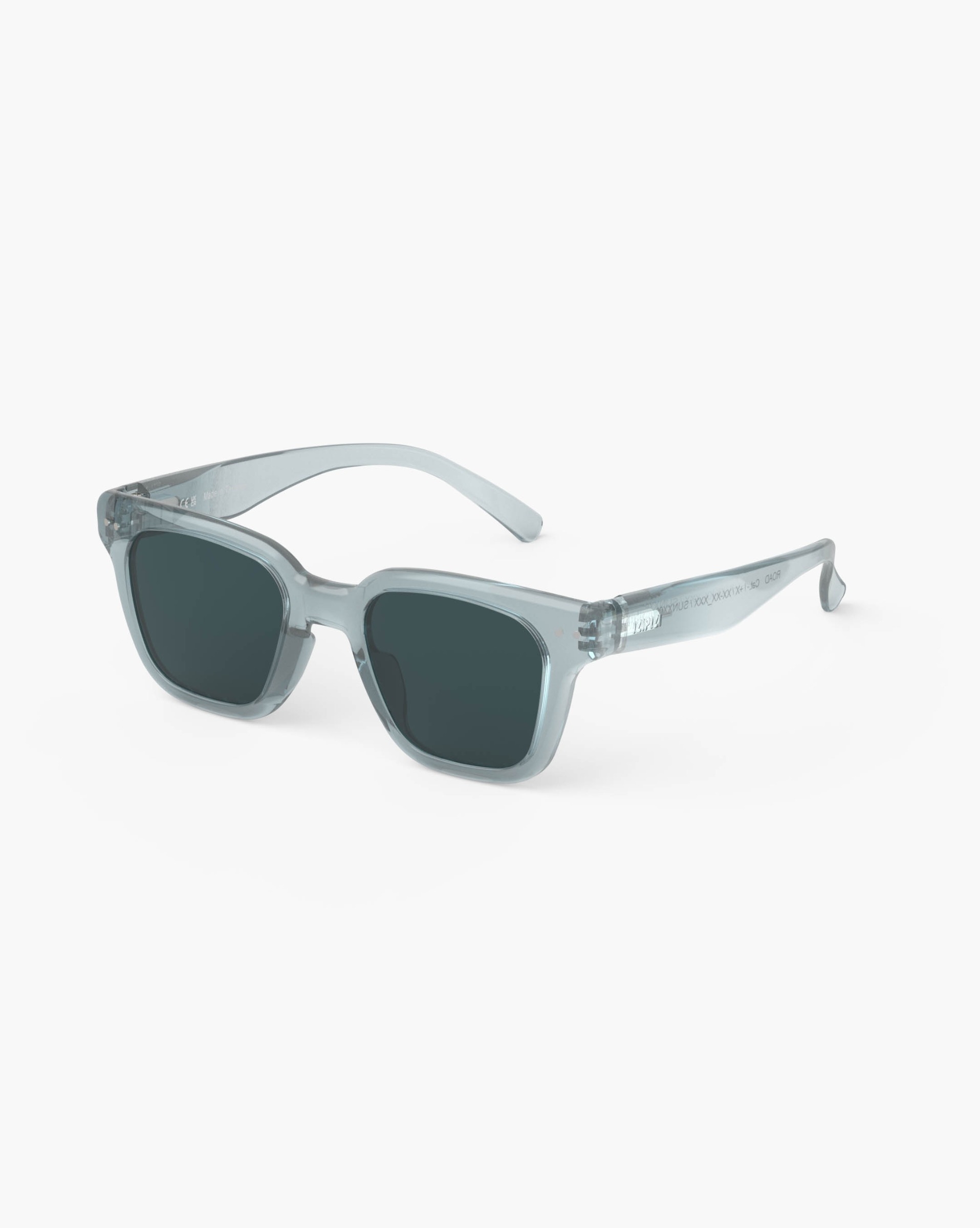 Brille #ROAD Frozen Blue Trapezförmige Blau - Izipizi