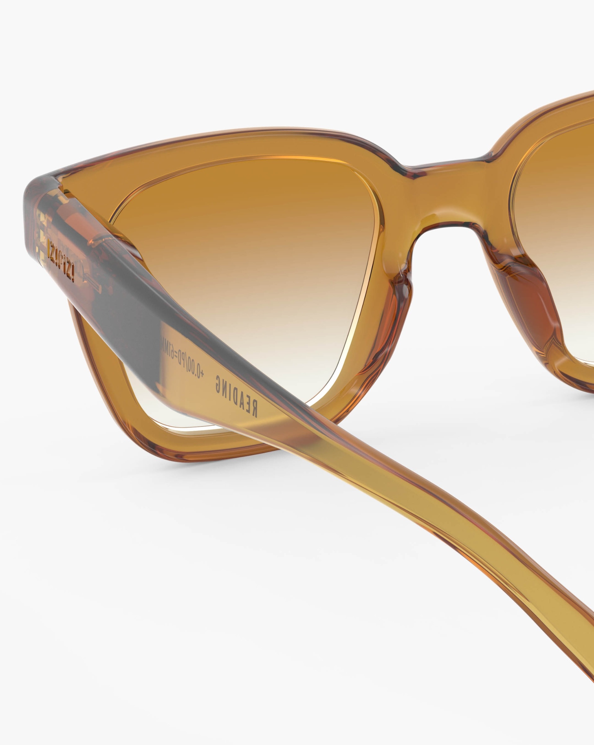 Lunette #ROAD Golden Canyon Trapèze Marron à la mode - Izipizi