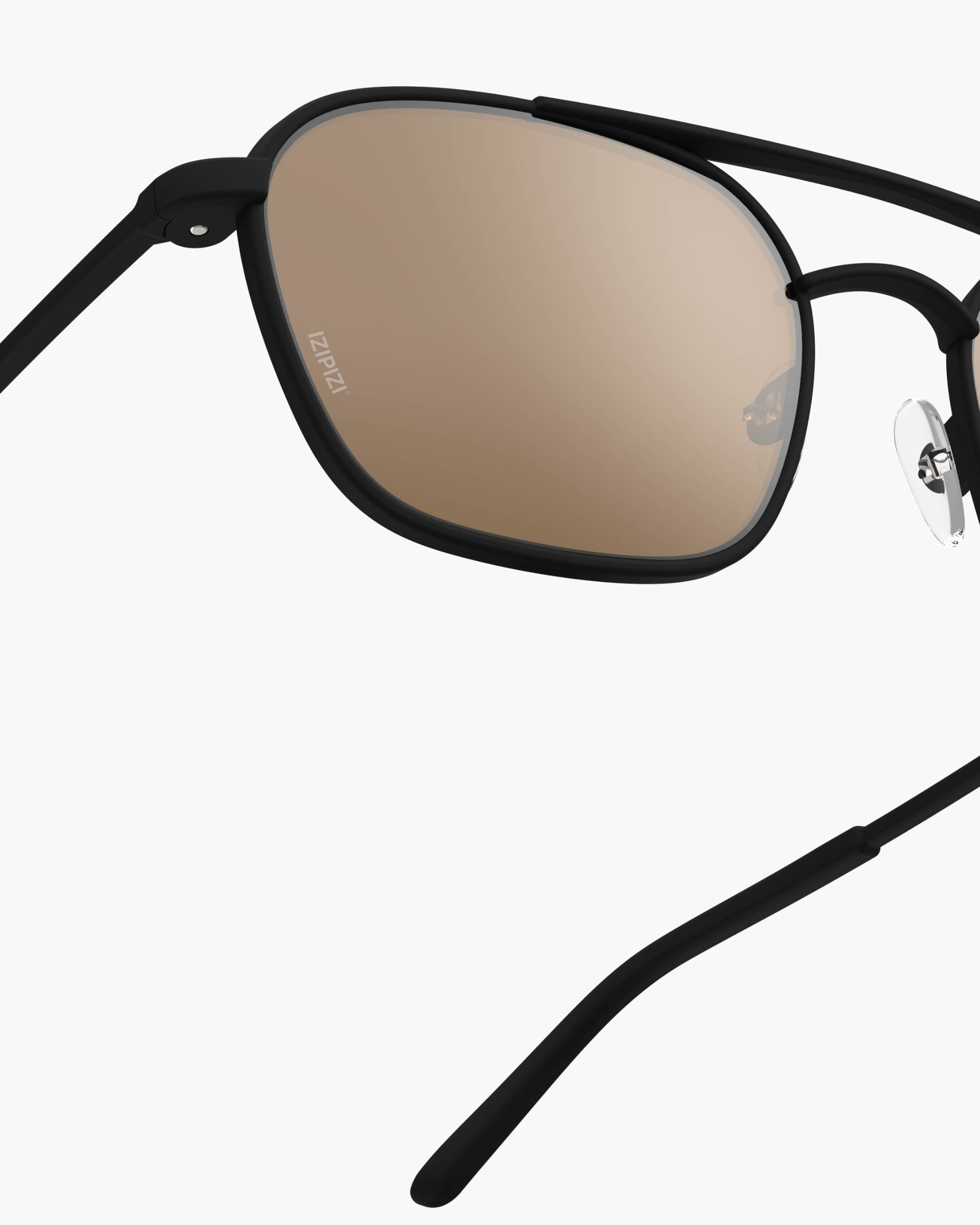 Trendy SUN glasses #CRUISE Black - Brown lenses Pilot - Izipizi