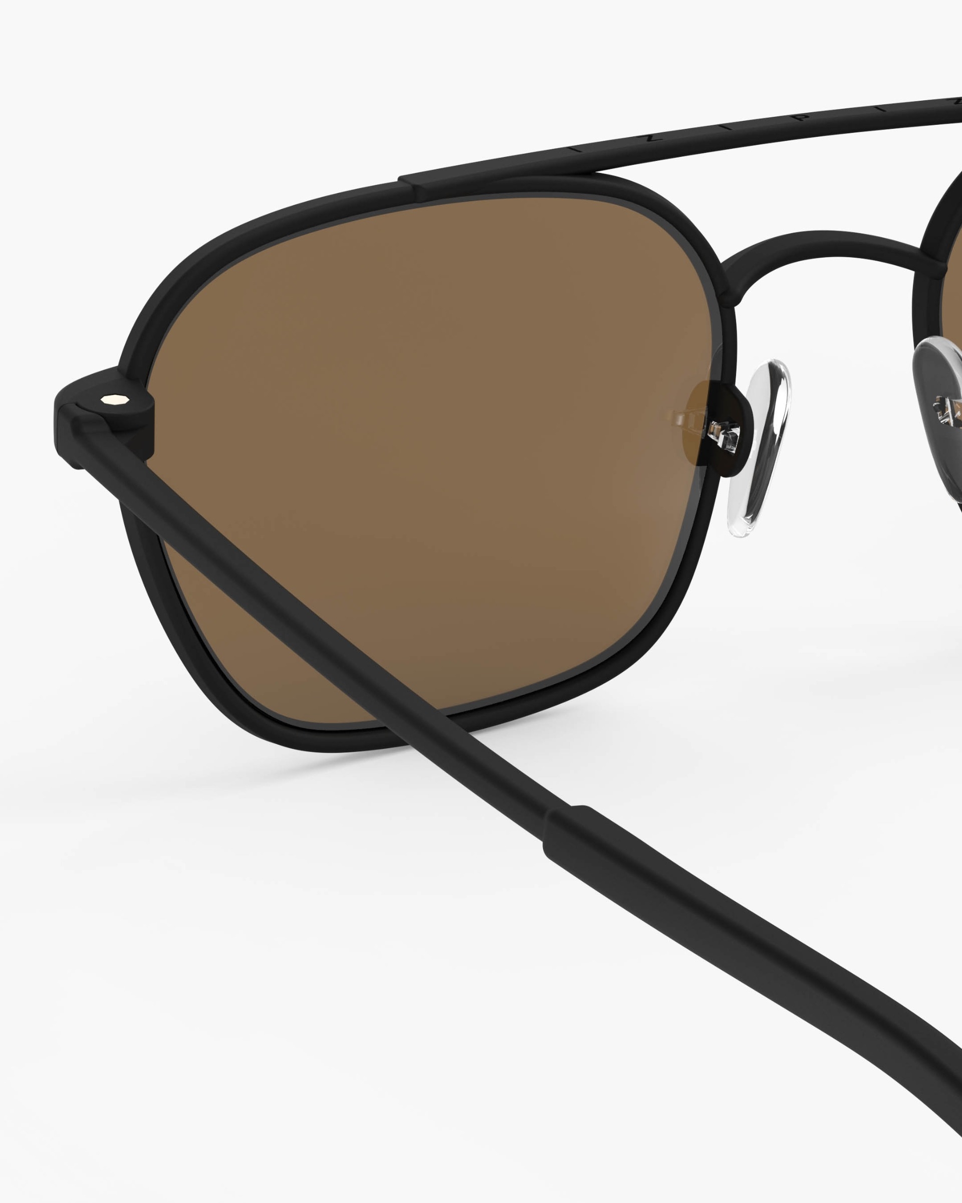 Trendy SUN glasses #CRUISE Black - Brown lenses Pilot - Izipizi