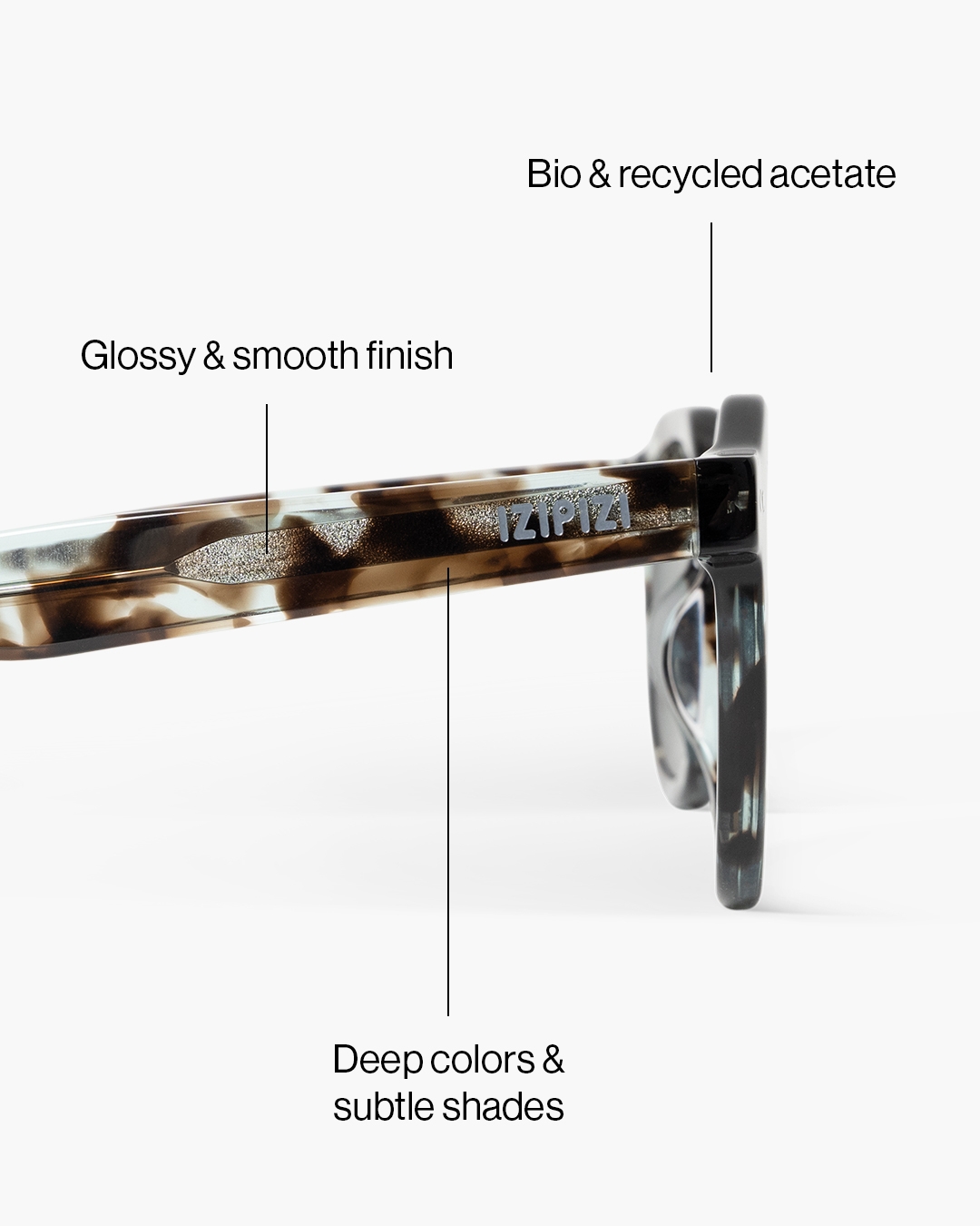 Trendy SUN glasses #ECHO Granit Pantos - Izipizi