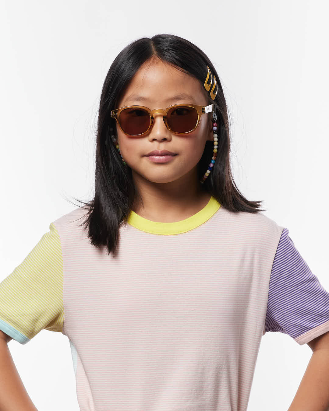 Lunette Cordon perles Candy Drops Junior Noir à la mode - Izipizi