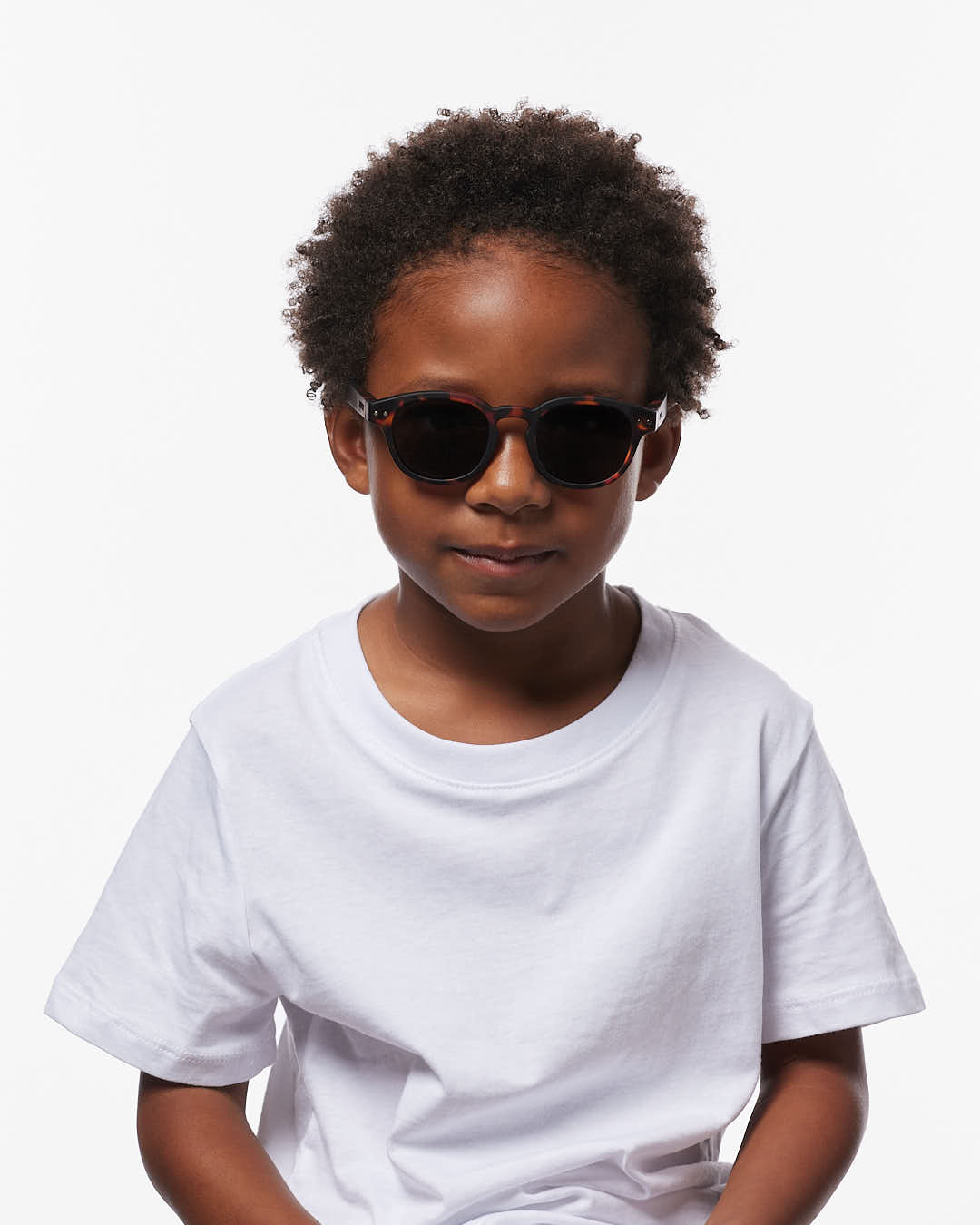 Lunette #c Tortoise Pantos Marron à la mode - Izipizi