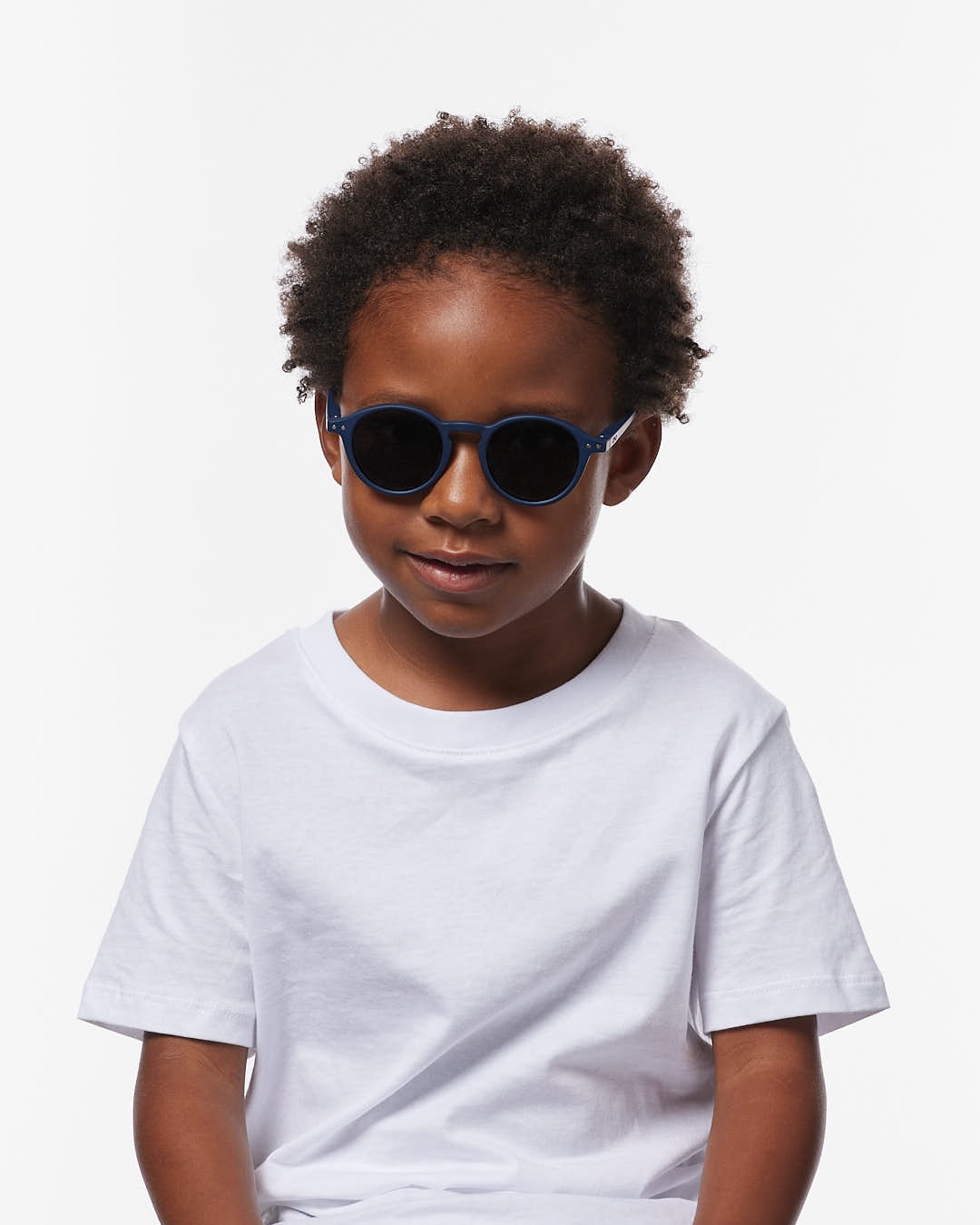 Trendy CHILD 3-5 Y glasses #d Navy Blue Pantos - Izipizi