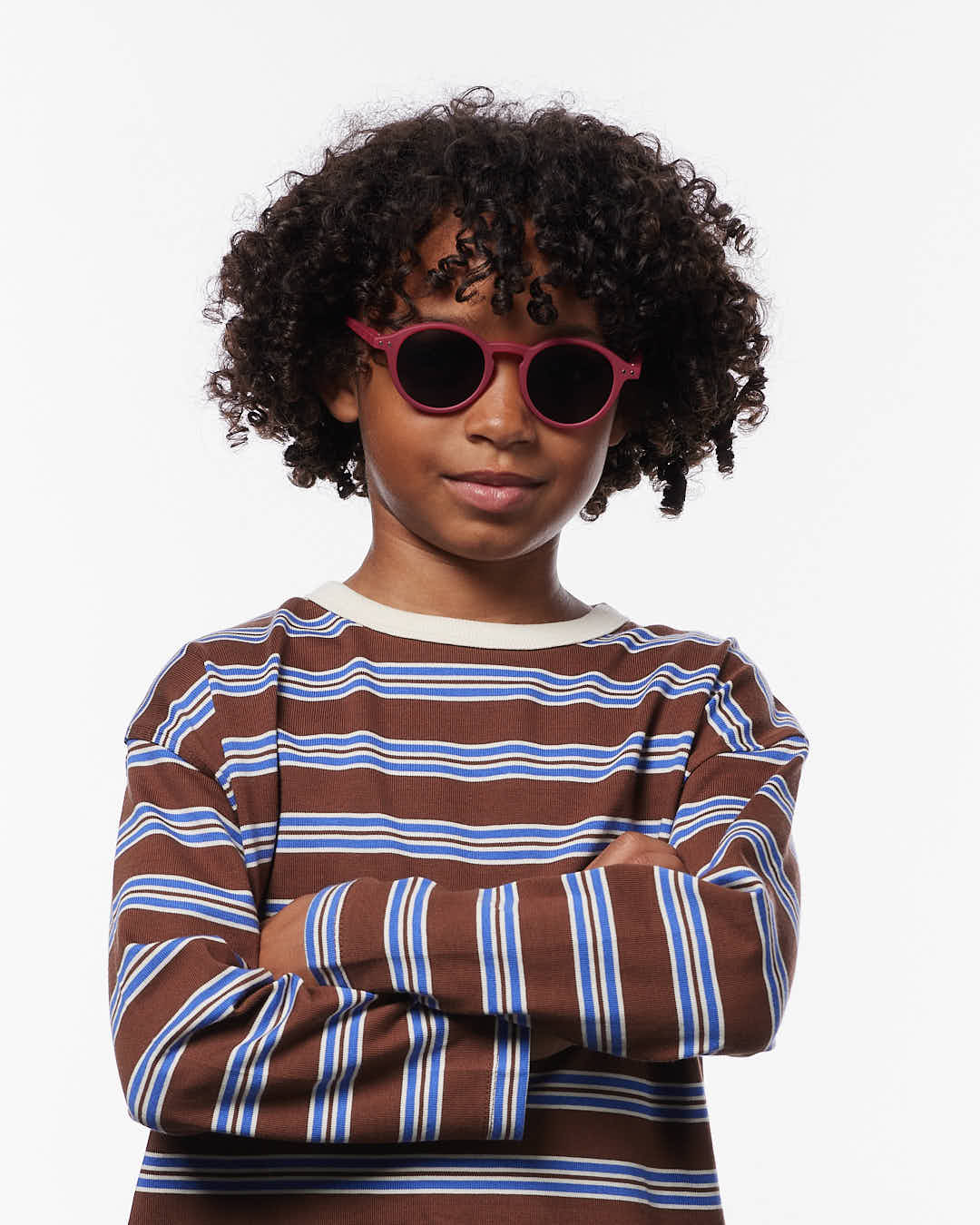 Lunette #d Cranberry Pantos Rouge à la mode - Izipizi