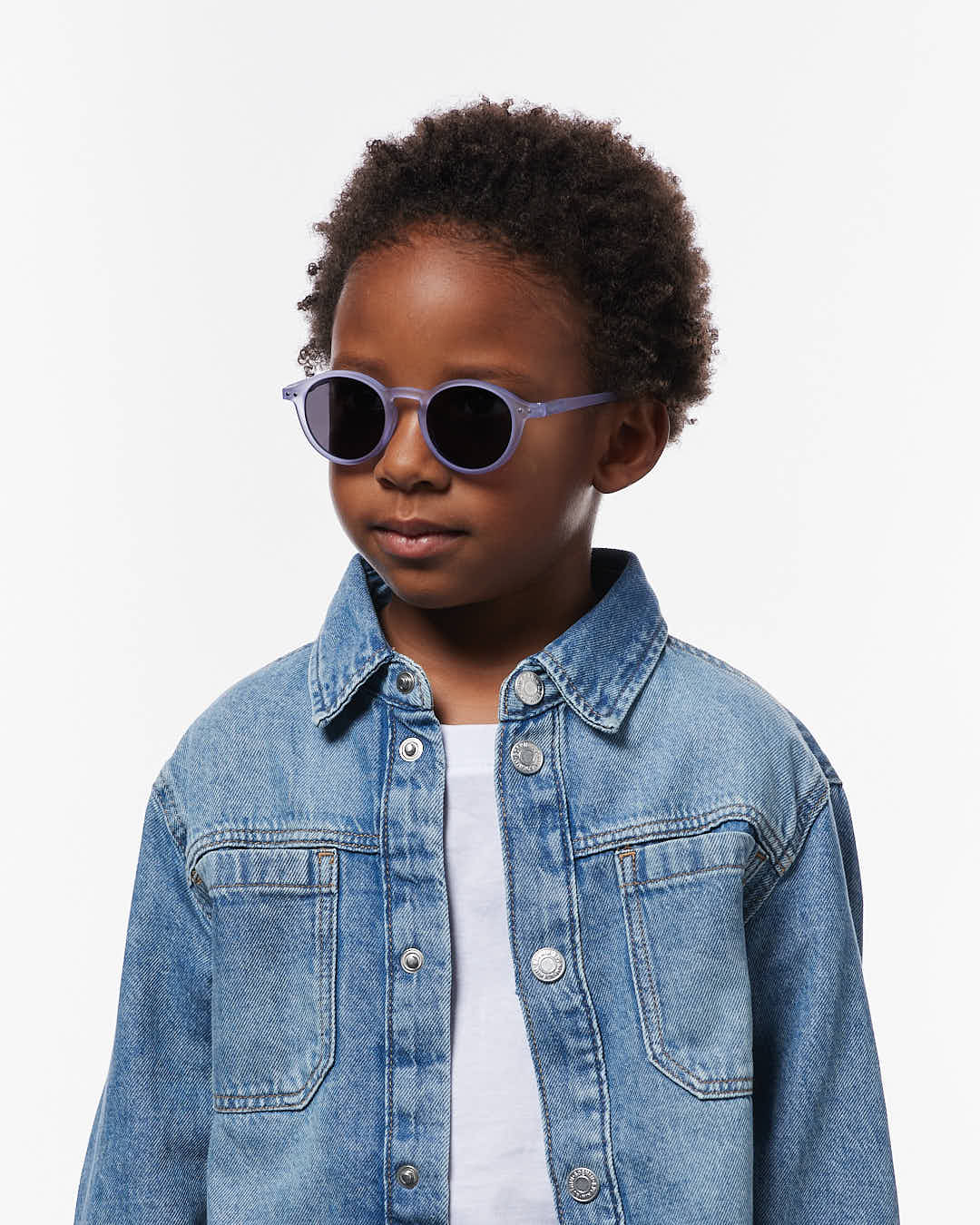 Trendy CHILD 3-5 Y glasses #d Lavender Pantos - Izipizi