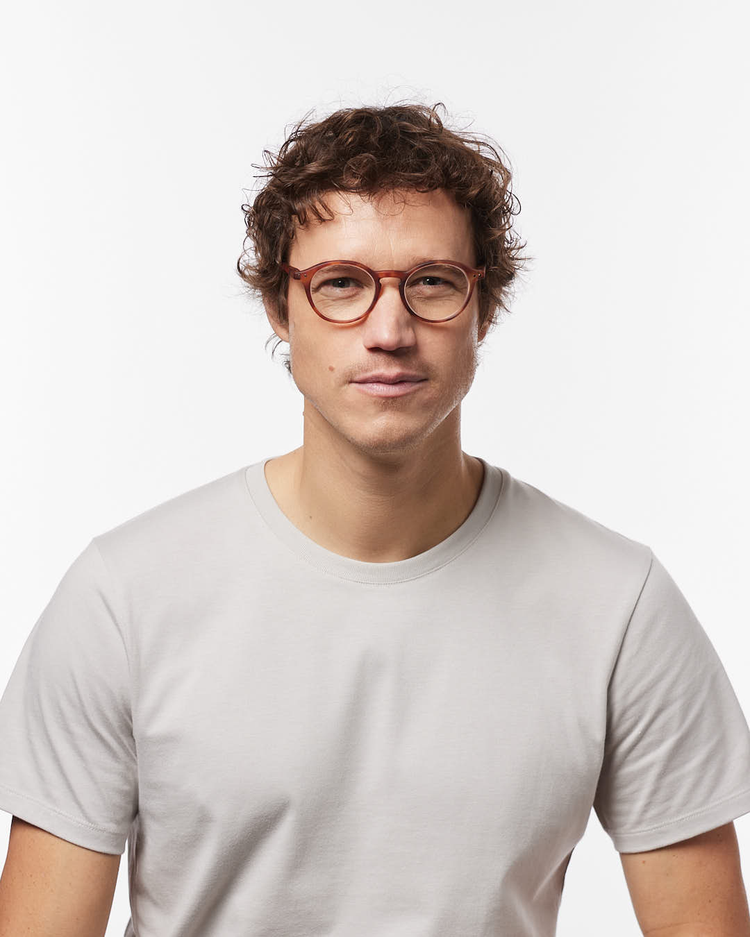 Lunette #D Havane Pantos Marron à la mode - Izipizi