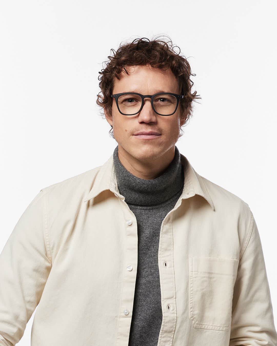 Lunette #E Black Trapèze Noir à la mode - Izipizi