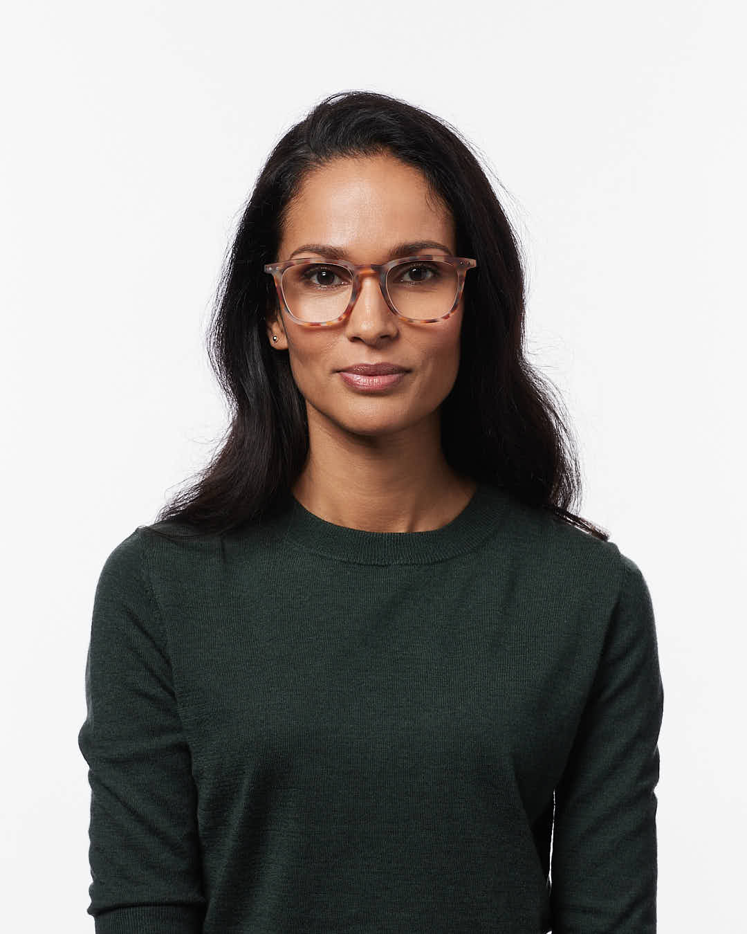 Lunette #E Blue Tortoise Trapèze Bleu à la mode - Izipizi