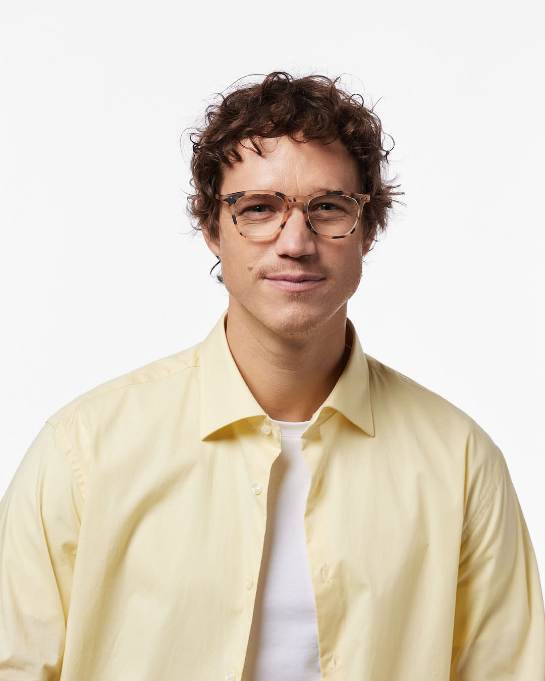 Trendy READING glasses #E Light Tortoise Trapeze - Izipizi