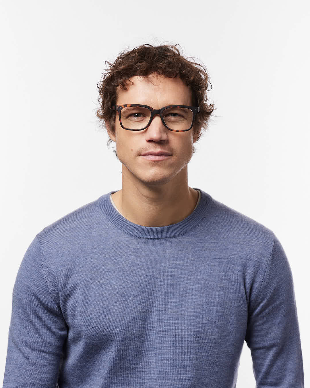 Lunette #L Tortoise Rectangulaire Marron à la mode - Izipizi