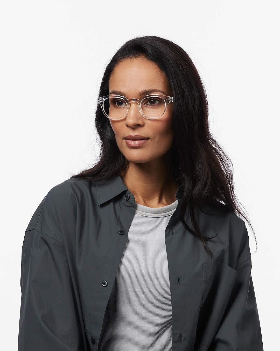 Gafas #C Crystal Cuadrado Blanco - Izipizi