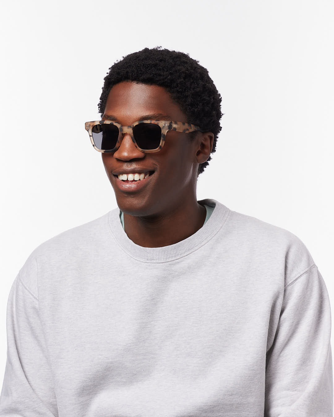 Trendy CHILD 7-11 Y glasses Mini Me #ROAD Light Tortoise Trapeze - Izipizi