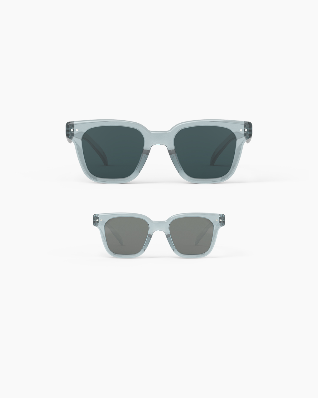 Ochialli Mini Me #ROAD Frozen Blue Trapezoidale Blu - Izipizi