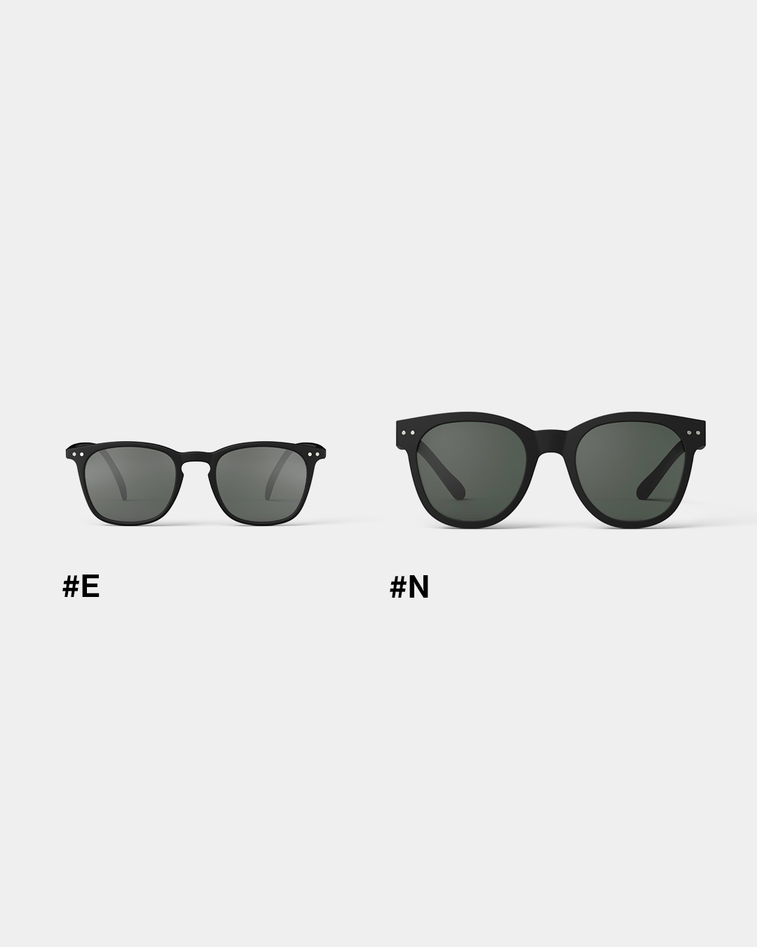 Trendy SUN glasses #N Frozen Blue Trapezoidale - Izipizi