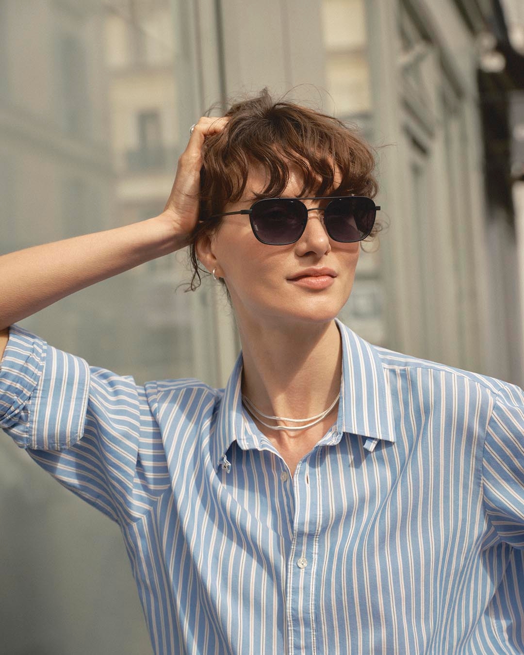 Gafas #CRUISE Black - Grey Shading lenses Aviador Negro - Izipizi