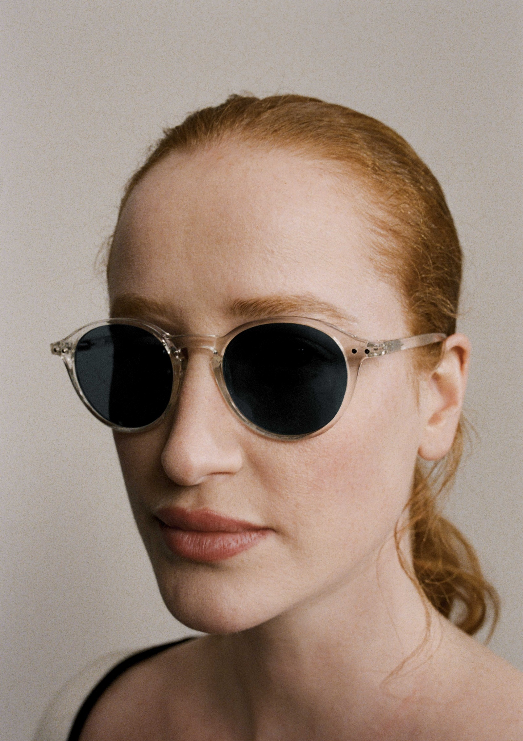 Trendy SUN glasses #D White Crystal Turquoise Pantos - Izipizi
