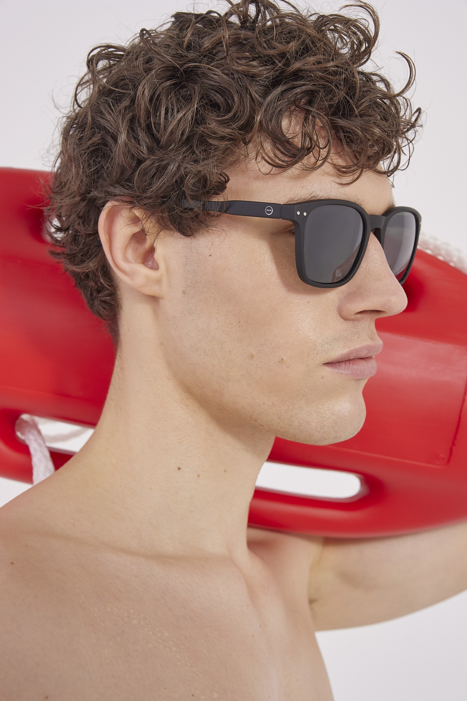 Ochialli #JOURNEY - Black Green Lenses Polarized Nero - Izipizi