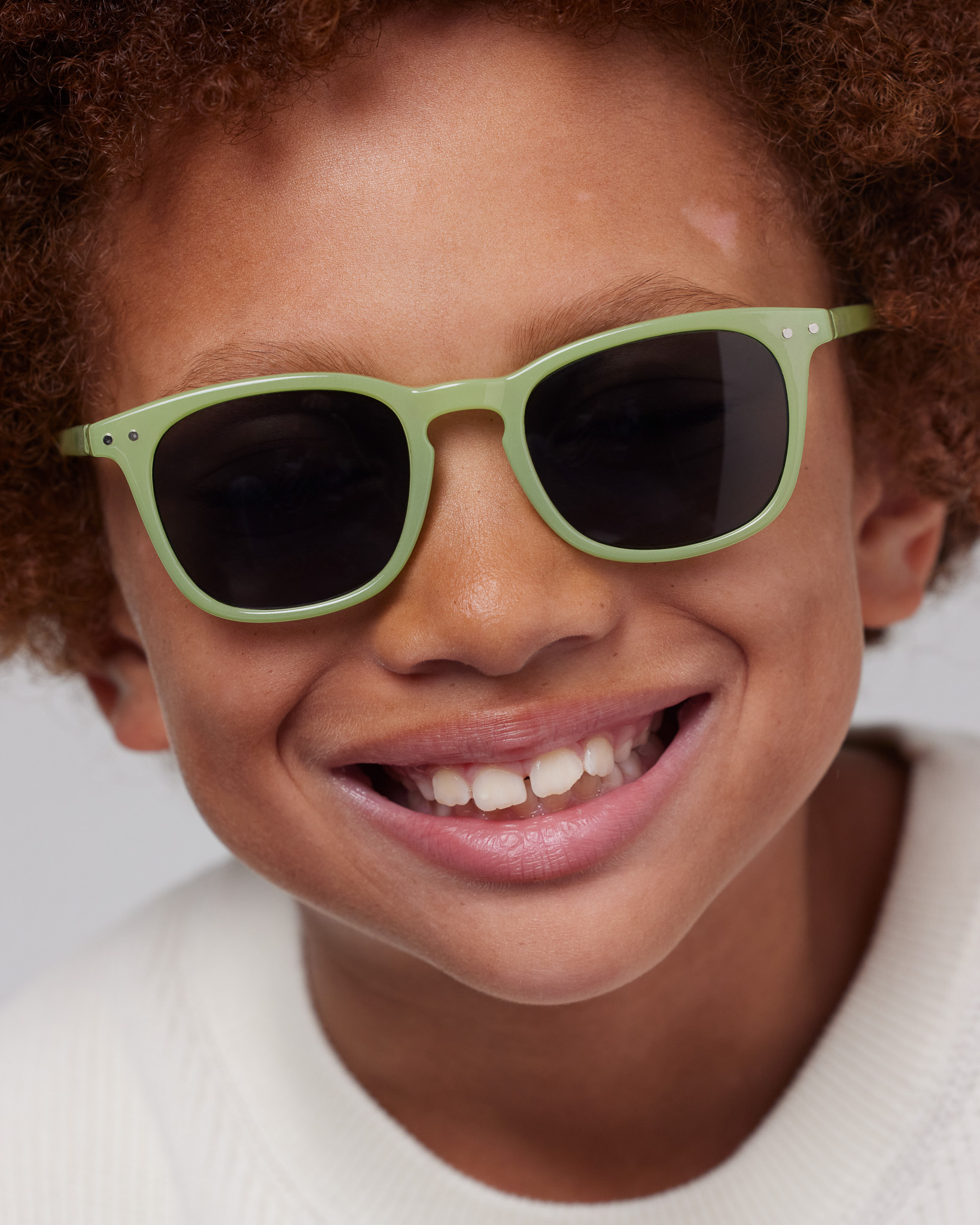 Gafas #e Pear Trapezoidale Verde - Izipizi
