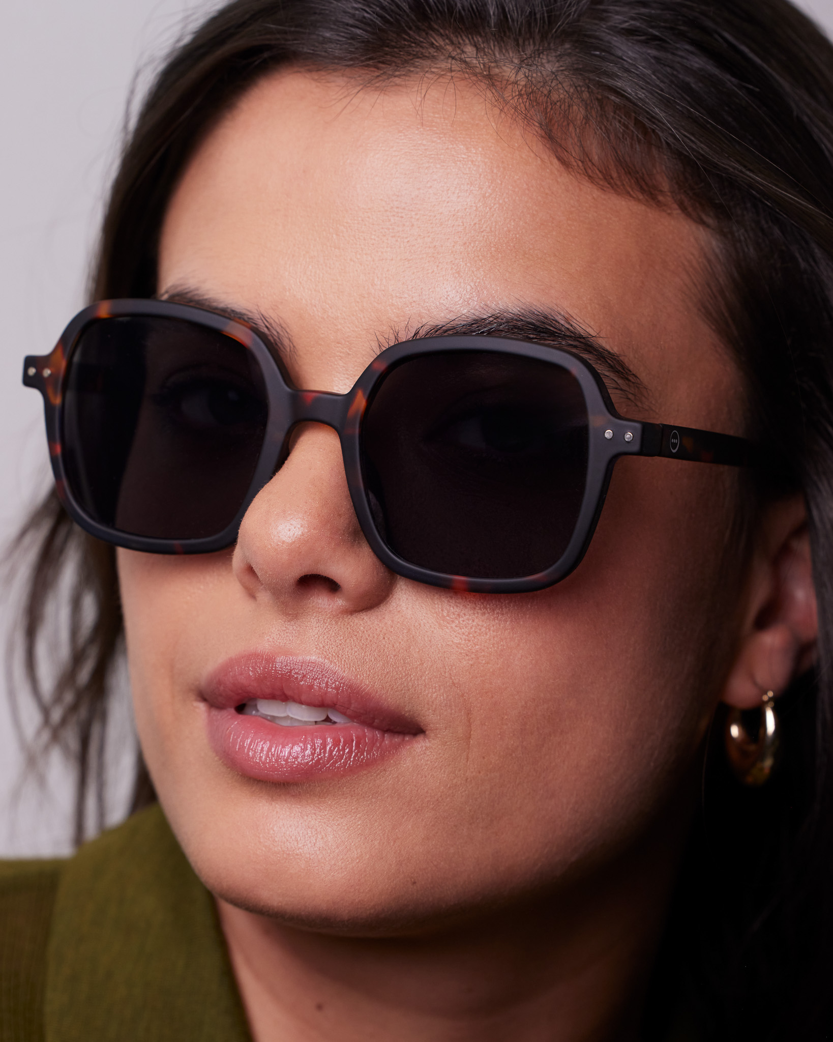 Lunette #OFFICE Tortoise Carré Multicolore et motifs à la mode - Izipizi