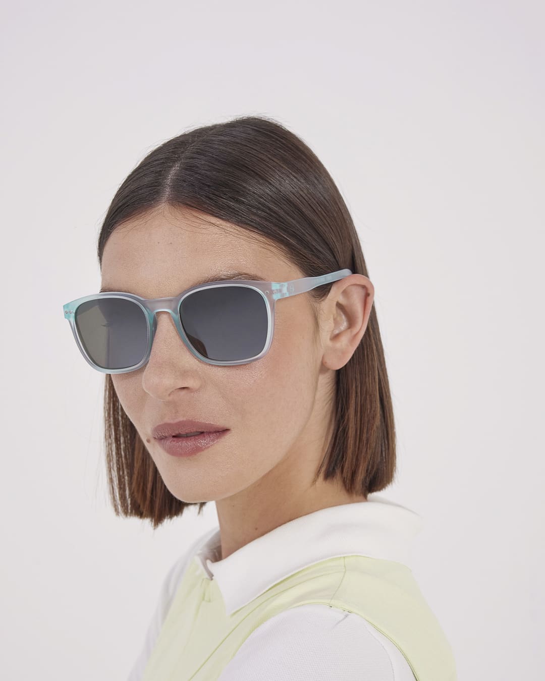 Lunette #JOURNEY - Icey Blue Green Lenses Polarized Bleu à la mode - Izipizi