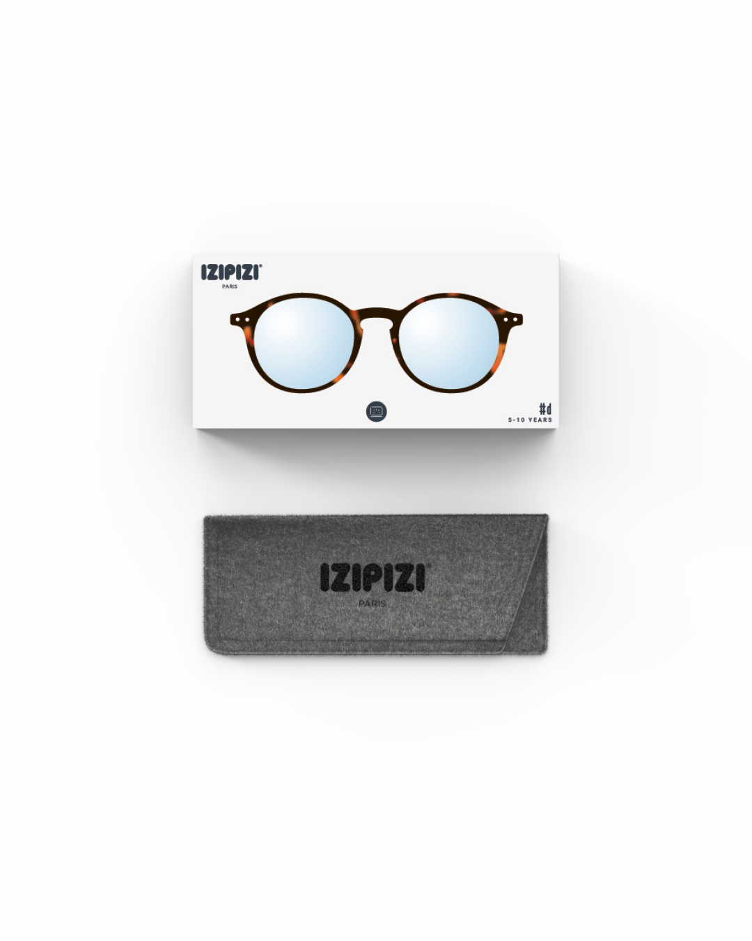 Brille #D Tortoise Pantos Braun - Izipizi