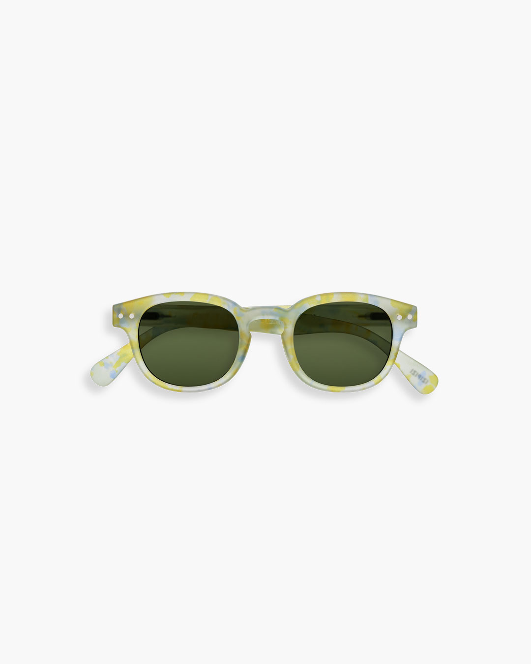 Lunette #c JUNIOR SUN Joyful Cloud Carré Vert à la mode - Izipizi
