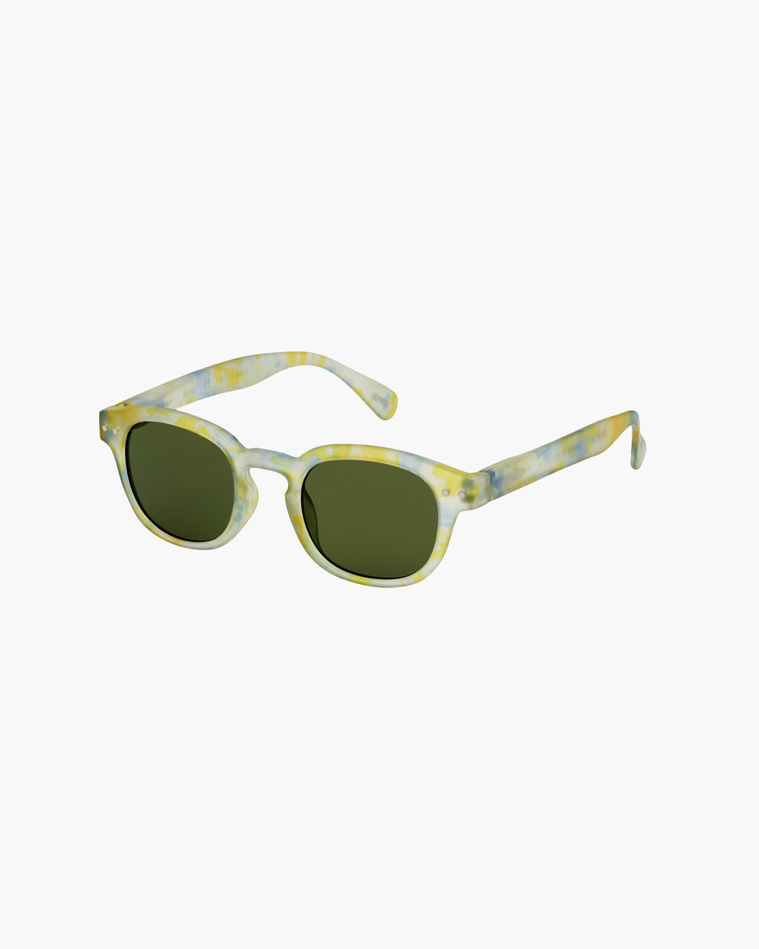 Lunette #c JUNIOR SUN Joyful Cloud Carré Vert à la mode - Izipizi