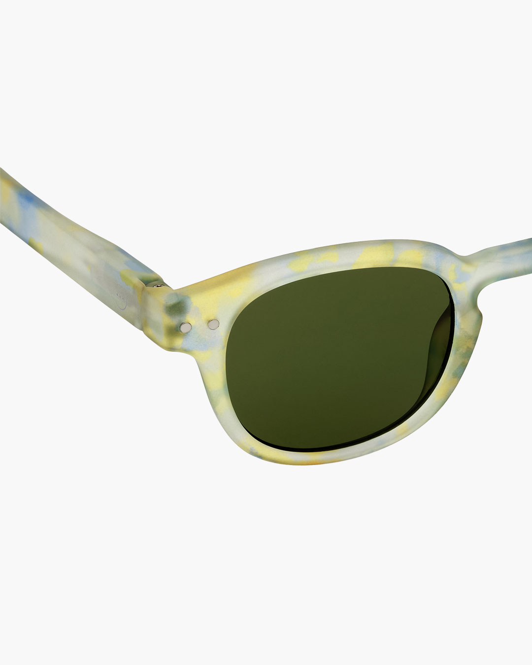 Lunette #c JUNIOR SUN Joyful Cloud Carré Vert à la mode - Izipizi