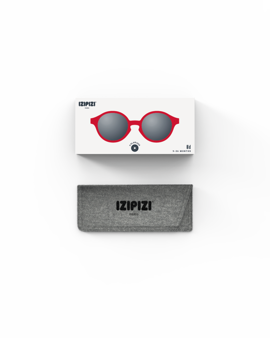 Trendy KIDS glasses #d Red Pantos - Izipizi