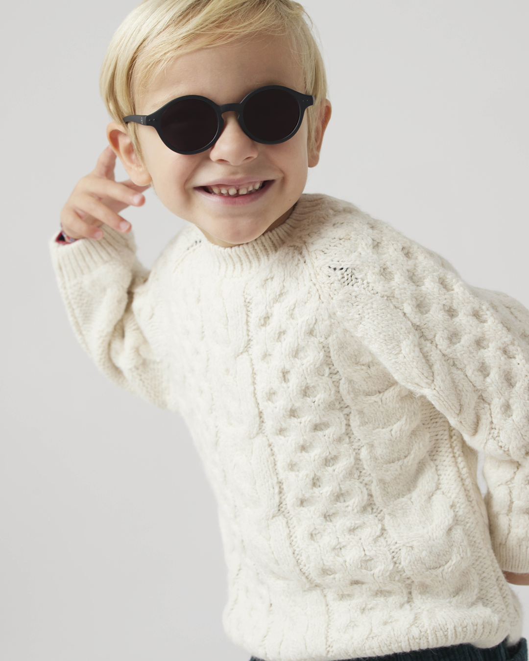 Trendy KIDS PLUS glasses #d Black Pantos - Izipizi