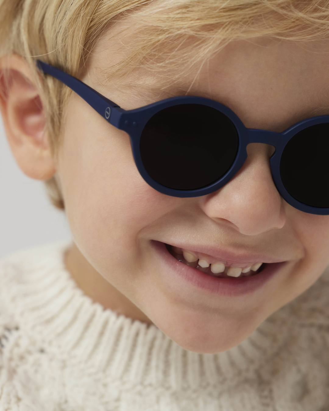 Trendy KIDS PLUS glasses #d Denim Blue Pantos - Izipizi