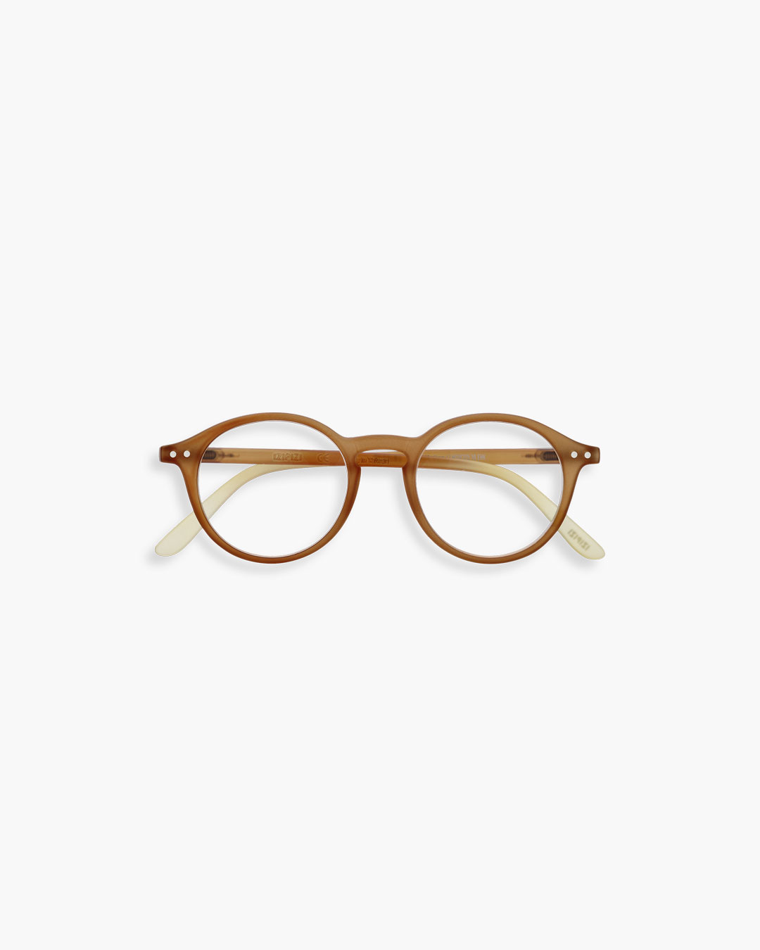 Trendy READING glasses #D READING Arizona Brown Pantos - Izipizi