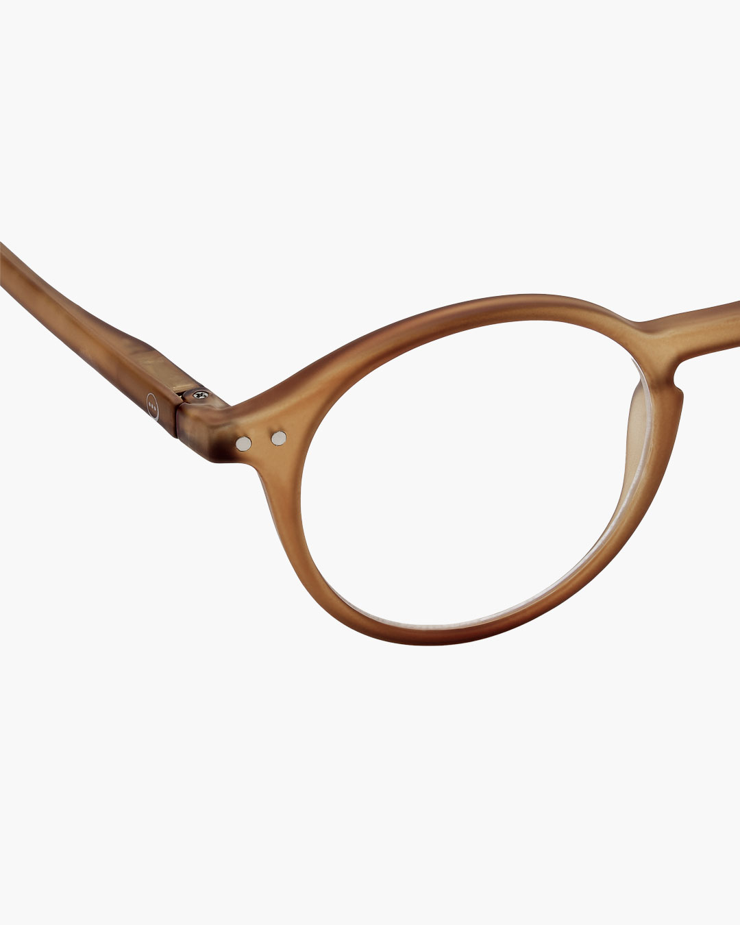 Trendy READING glasses #D READING Arizona Brown Pantos - Izipizi