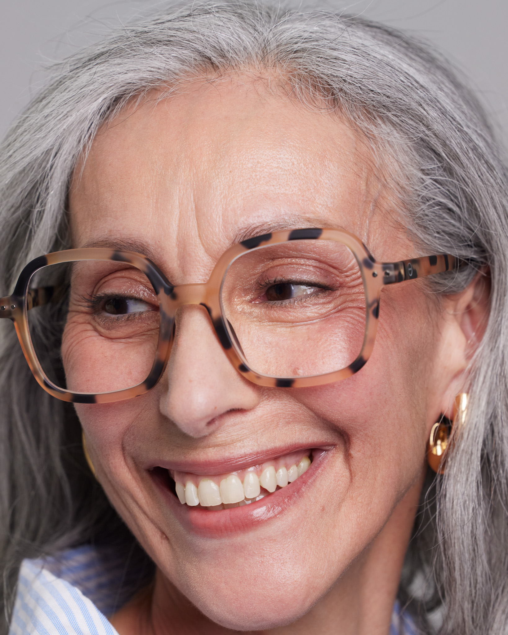 Trendy READING glasses #OFFICE Light Tortoise Square - Izipizi